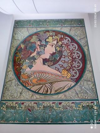 Book di cartoline Alphonse Mucha