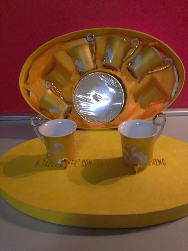 Tazzine caffè oro zecchino