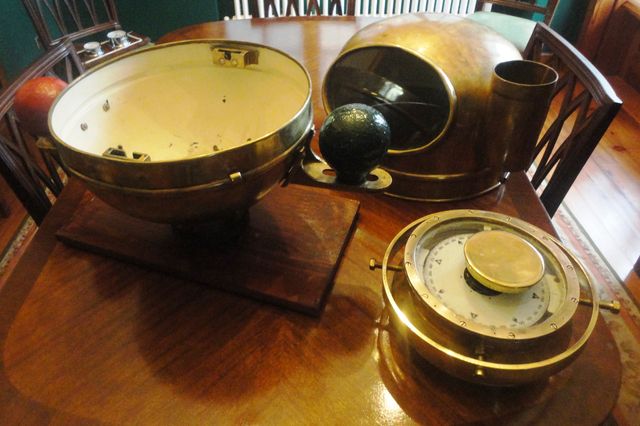 Bitacora alemana 25 kg restaurada