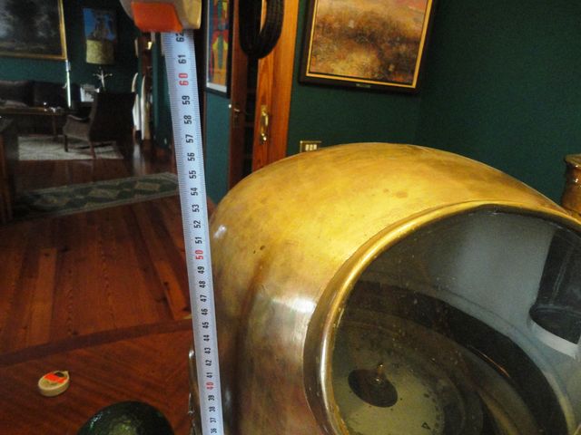 Bitacora alemana 25 kg restaurada