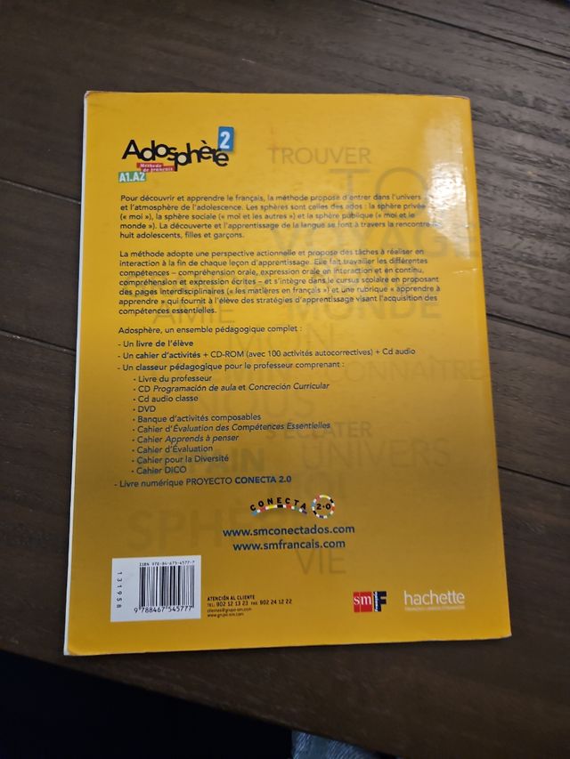 Méthode de français 2. Adosphère