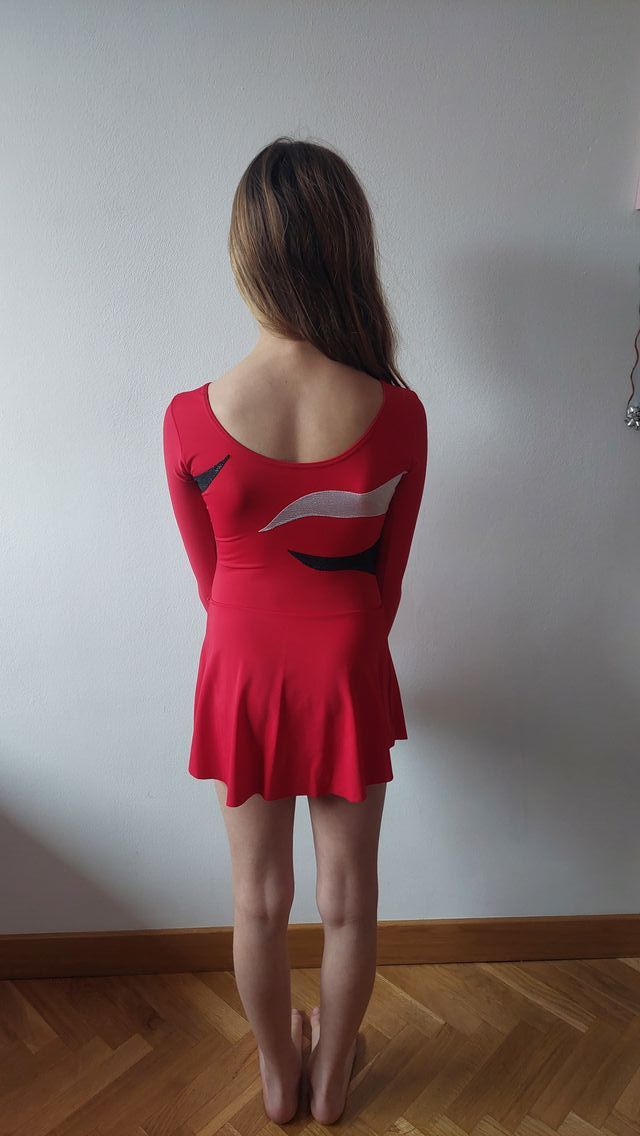 Maillot patinaje/ gimnasia talla 9/10