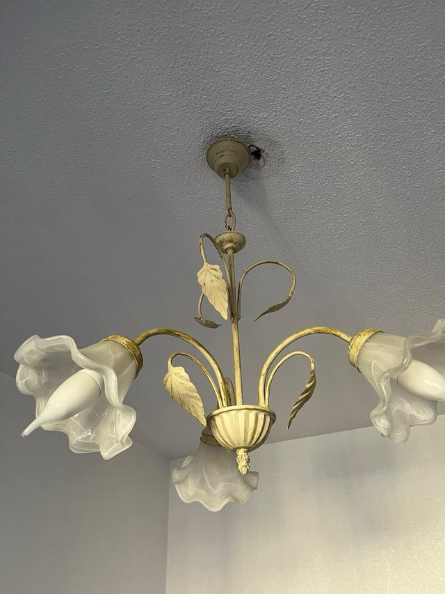 Conjunto lampara mas lampara mesita noche