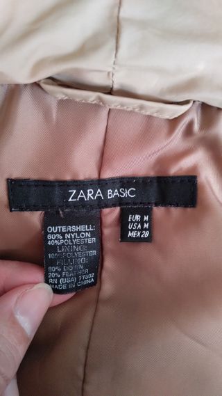 Chaqueta señora Zara