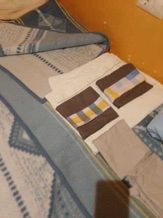 REBAJA/gran lote-ropa cama variado.