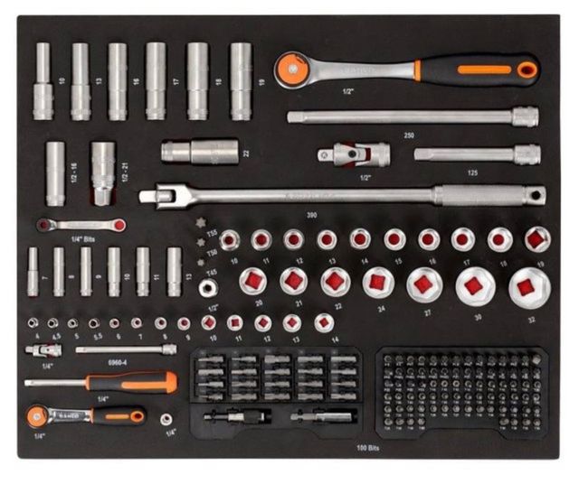 CARRO CON HERRAMIENTAS BAHCO