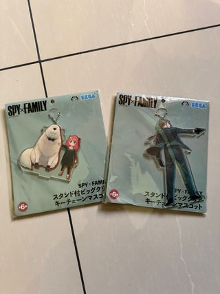 Portachiavi trasparente / Spy x Family / Sega