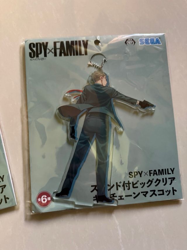 Portachiavi trasparente / Spy x Family / Sega