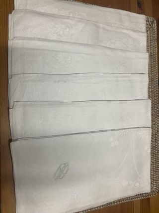 Antiguas servilletas francesas