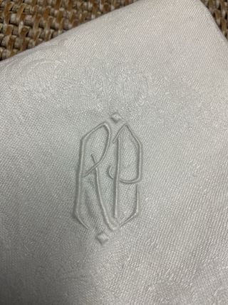 Antiguas servilletas francesas