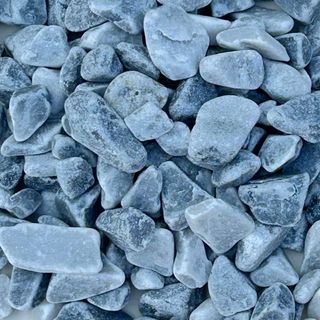 Piedra mármol Canto rodado 6/12mm GRIS NEVADO 20k