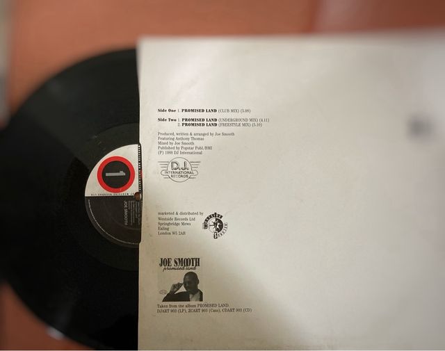Vinilo Joe smooth Promised land.