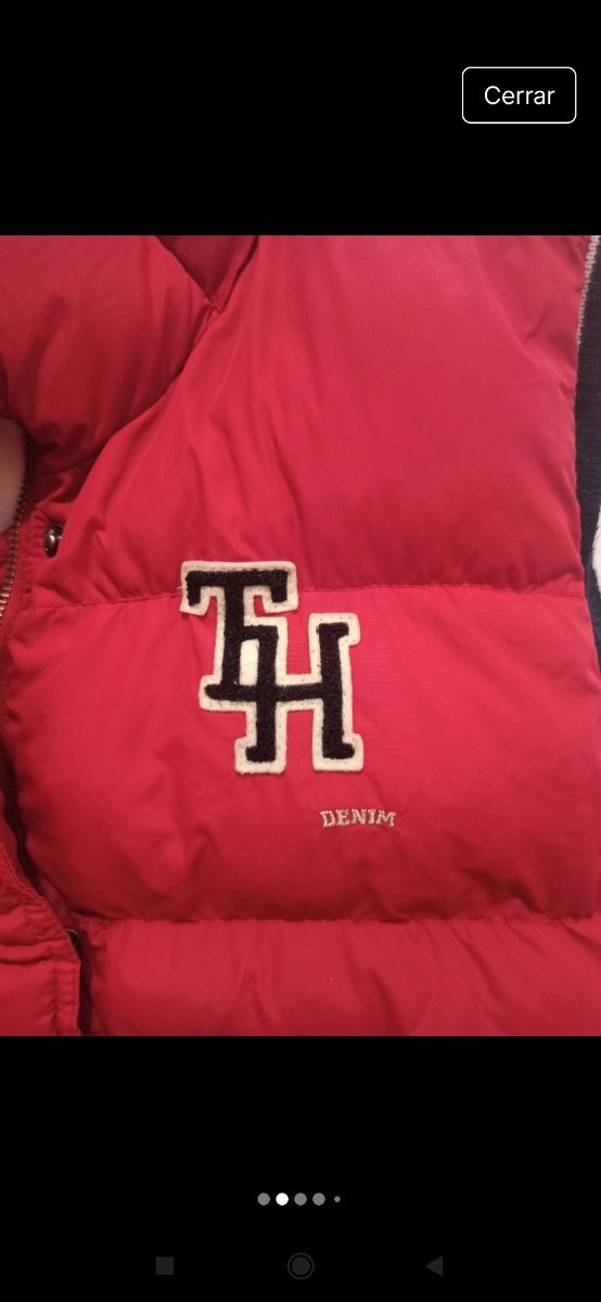 Chaleco Plumas Tommy