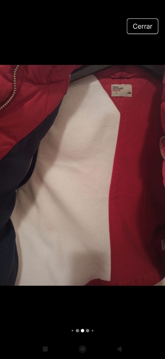 Chaleco Plumas Tommy