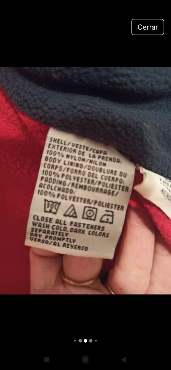 Chaleco Plumas Tommy