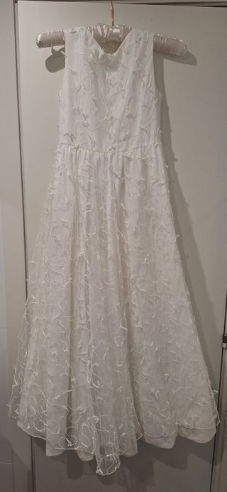Vestido de comunión y zapatos