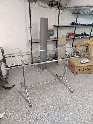 OCASIÓN! Mesa colgador tienda ropa