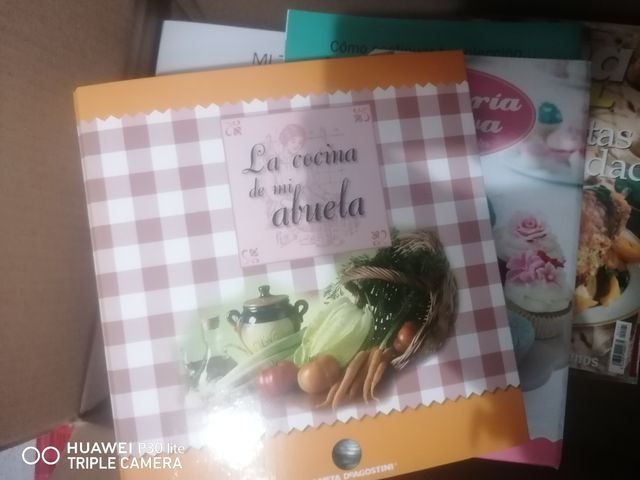 Lote de Libros de cocina