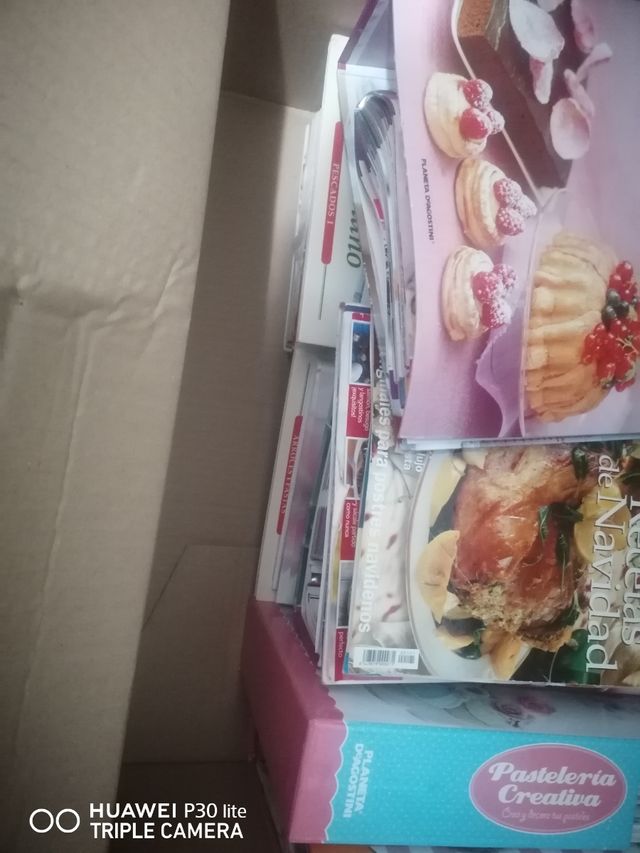 Lote de Libros de cocina