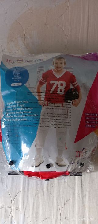 Desfraz de rugby talla 10-12