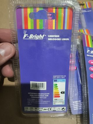 Lote lamparas lineales