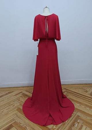 Vestido cocktail rojo pasión Rosa Clará