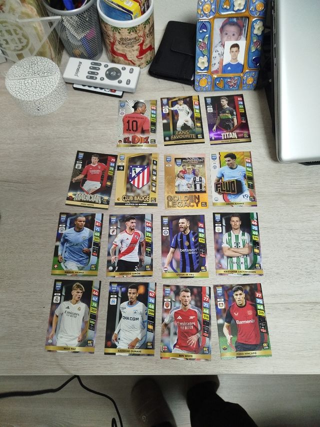 Cartas ADRENALYN FIFA365 2025 Edition