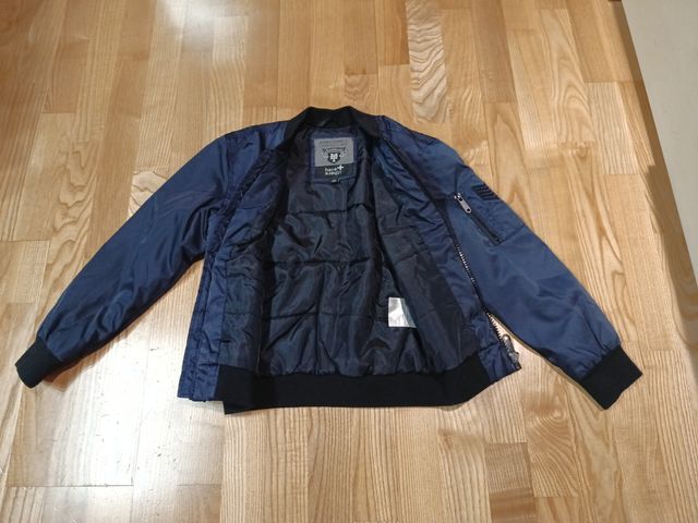 Cazadora azul niño, 134 cm