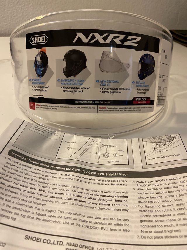 Pantalla casco Shoei NXR 2