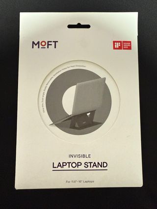 Soporte adhesivo para portatil