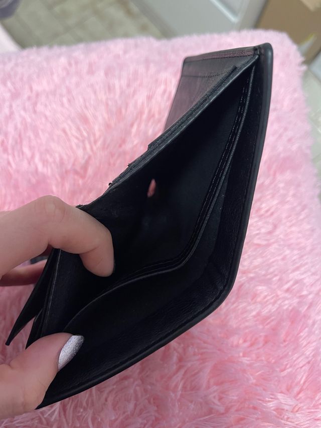 Billetera piel hombre