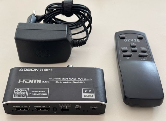 ADSON X HDMI 2.0b SWITCH 2x1