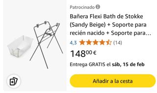 Bañera STOKKE completa Nueva