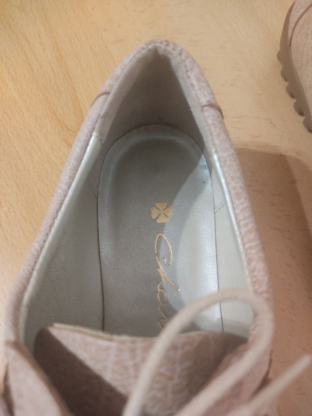 Zapatillas piel Talla 37