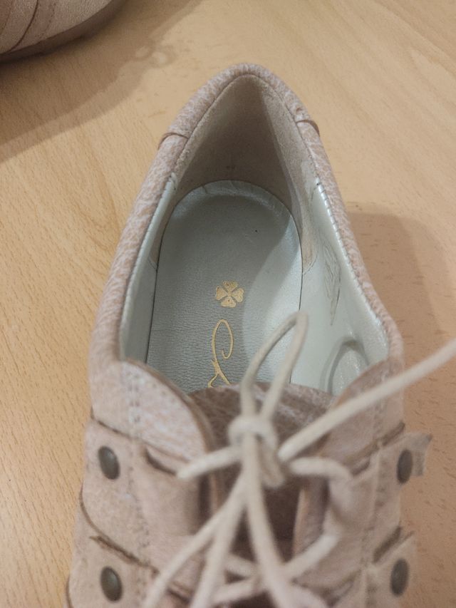 Zapatillas piel Talla 37