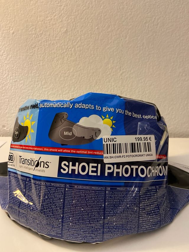 Pantalla fotocromatica Casco Shoei NXR