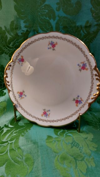 ⚜️ Plato de Porcelana F.D. Fernand Deshouliéres