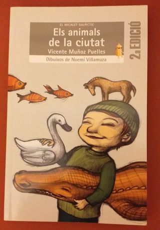 Libro "Els animals de la ciutat"