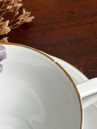 Tazon de desayuno porcelana francesa