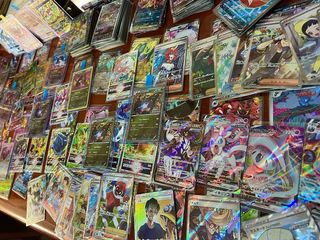 Lote Raras shiny full art Cartas Pokemon (x50)
