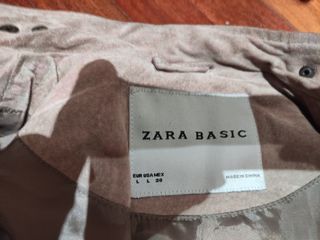 Chaqueta de ante Zara