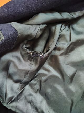 Cappotto uomo in cashmere e lana taglia 54 blu