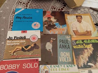 Vinili 45 giri vintage 