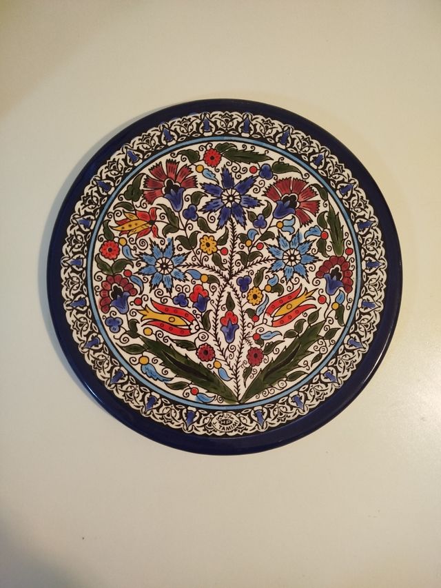 Plato artesanal de Palestina
