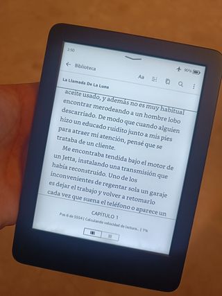libro ebook  Kindle 10 luz WiFi y funda