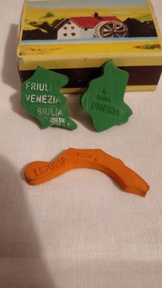 Gomme da collezione Mulino Bianco regioni