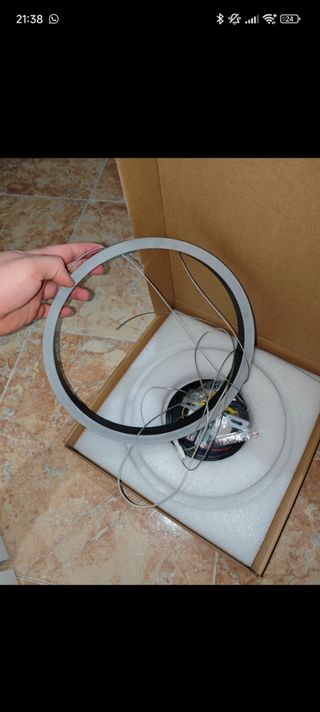 Lampadario LED circolare sospeso