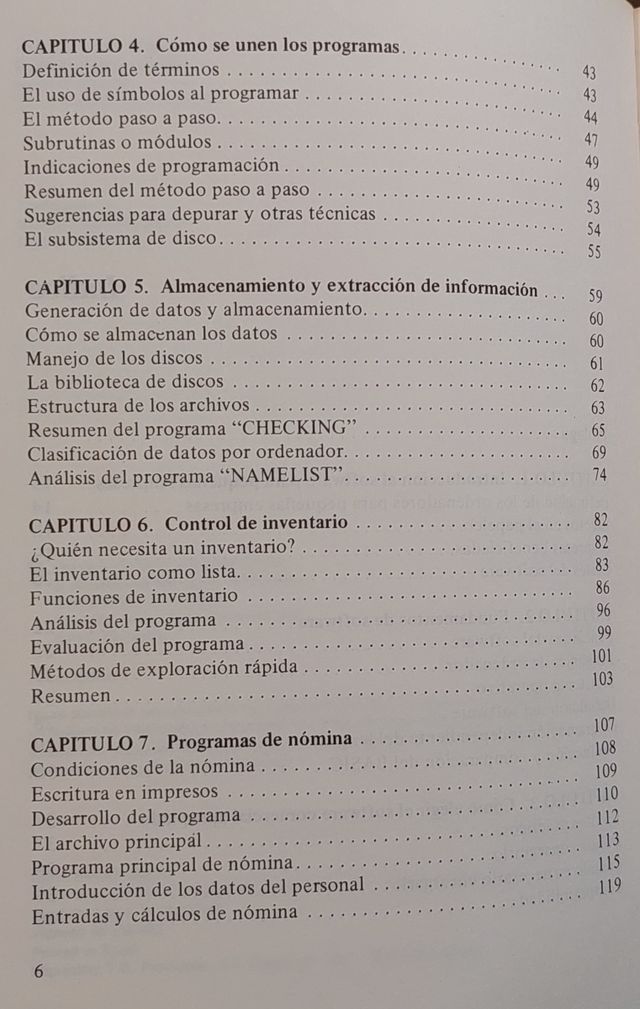 Programación básica para gestión