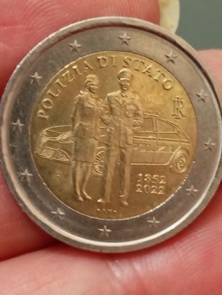 Moneda de 2e conmemorativa Italia 