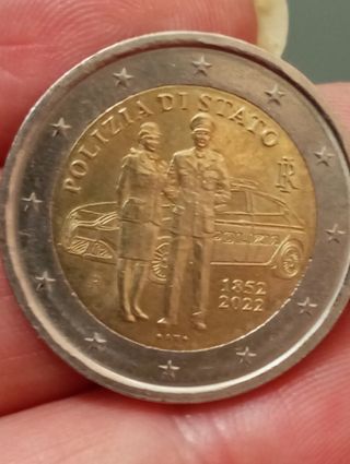 Moneda de 2e conmemorativa Italia 